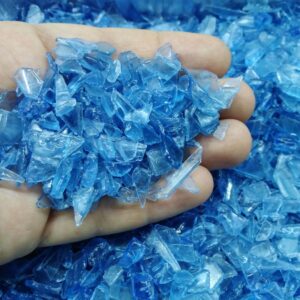 Blue Pc Water Bottle Regrind 99.99% Pure